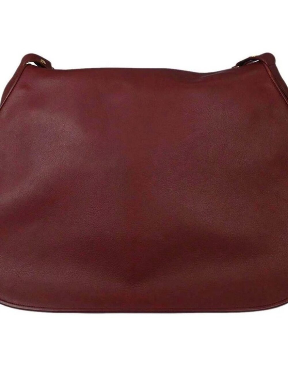 Cartier Bordeaux Leather Shoulder Bag ELHI 167408